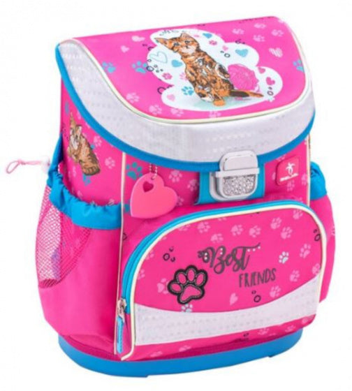 rugzakset Cute Caty 17 liter polyester roze 4-delig