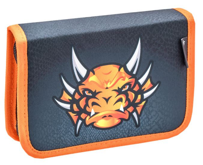 rugzakset Dragon 19 liter polyester blauw/oranje 4-delig