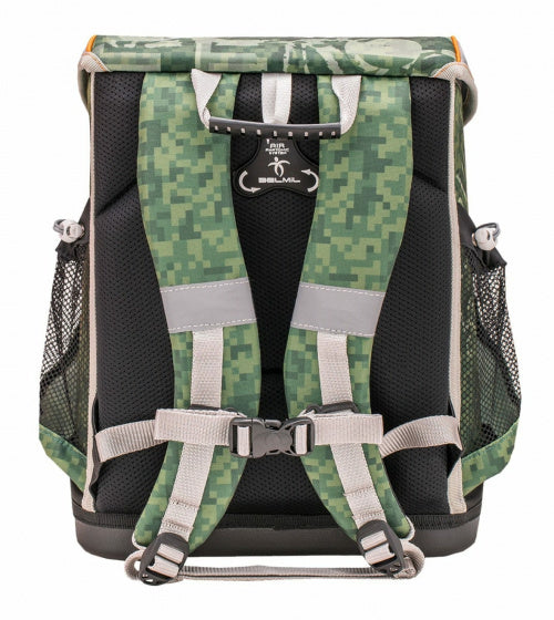 rugzakset Extreme Off 17 liter polyester groen 4-delig