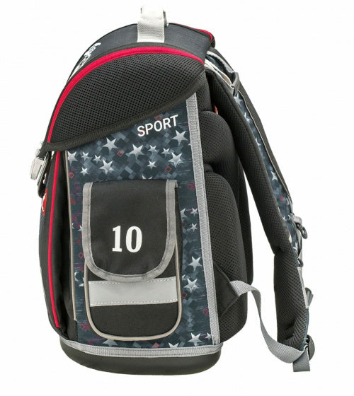 rugzakset Football Sport 19 L polyester zwart 4-delig