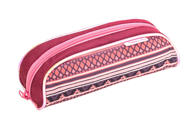 rugzakset Funky Llama 19 liter polyester roze 4-delig