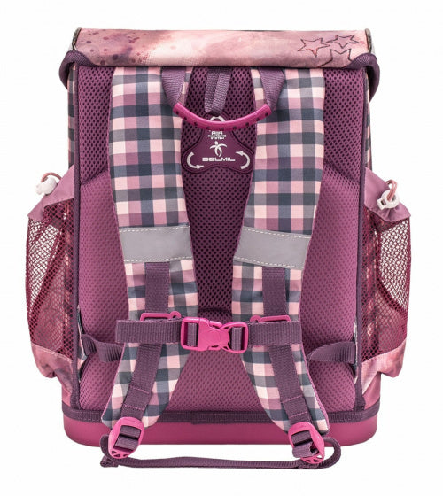 rugzakset Horse Champion 17 liter polyester roze 4-delig