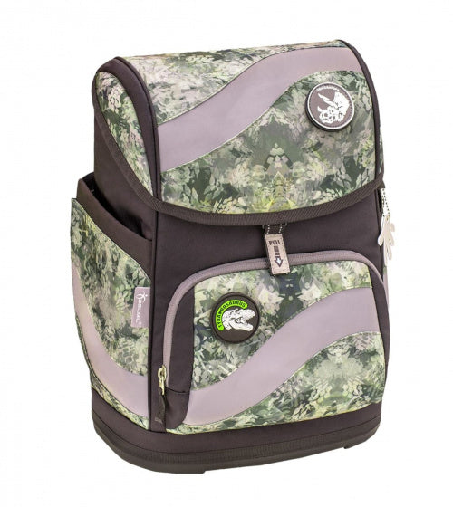 rugzakset Military Grey 20 liter polyester grijs 4-delig