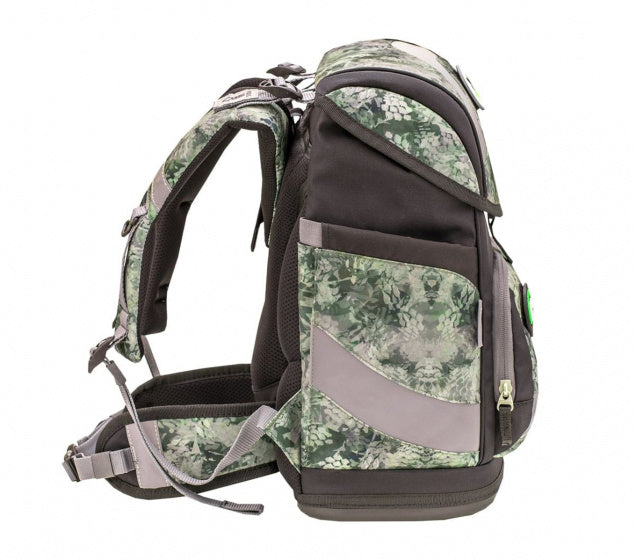 rugzakset Military Grey 20 liter polyester grijs 4-delig
