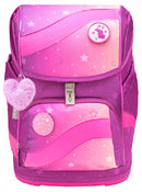 rugzakset Ombre meisjes 20 liter polyester roze 4-delig