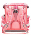 rugzakset Owl junior 19 liter polyester roze 4-delig