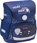 rugzakset Police junior 19 liter polyester blauw 4-delig