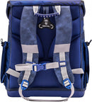 rugzakset Police junior 19 liter polyester blauw 4-delig