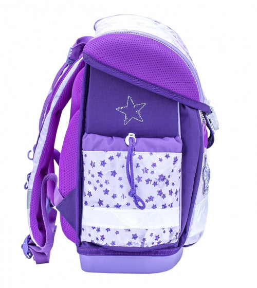 rugzakset Shining Star 19 liter polyester paars 4-delig