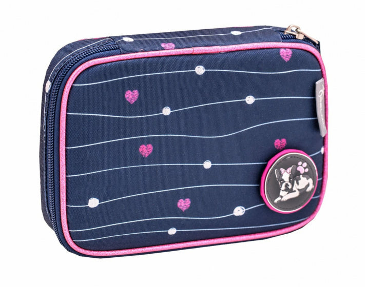 rugzakset Simple Heart 20 liter polyester paars 4-delig