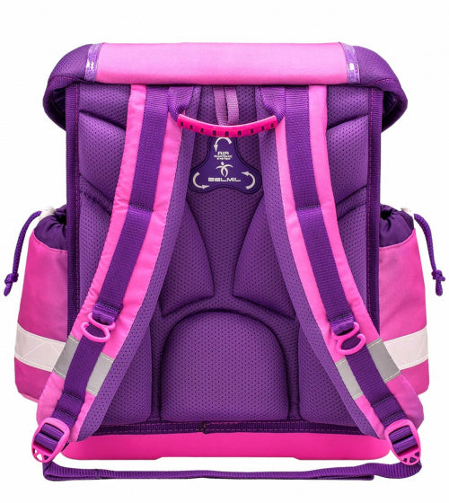 rugzakset Sparkling Unicorn 19 L polyester paars 4-delig