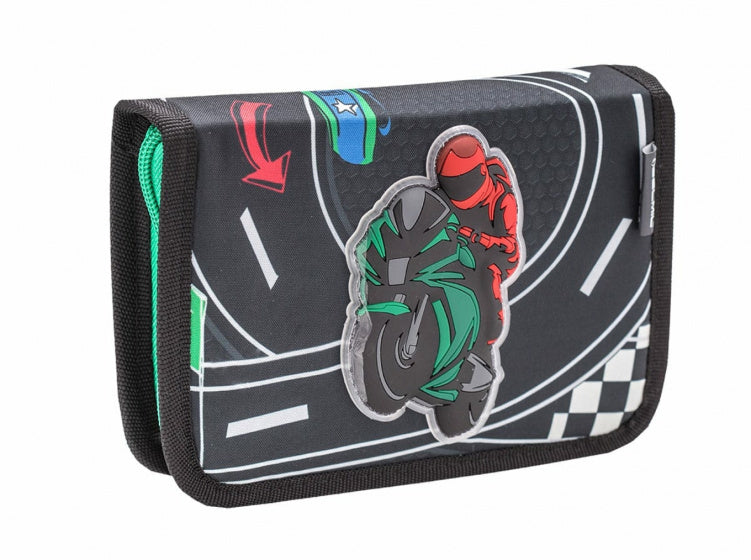 rugzakset Super Speed 17 liter polyester zwart 4-delig