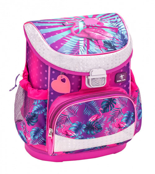 rugzakset Tropical Flamingo 17 L polyester roze 4-delig