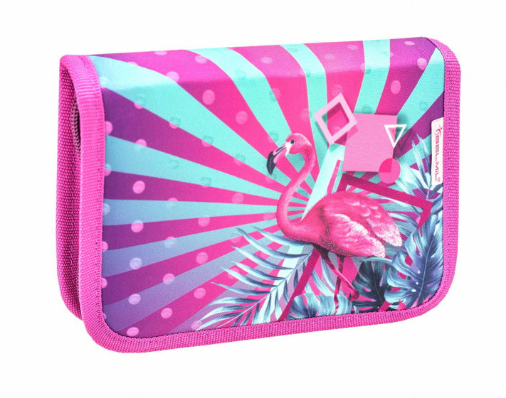 rugzakset Tropical Flamingo 17 L polyester roze 4-delig