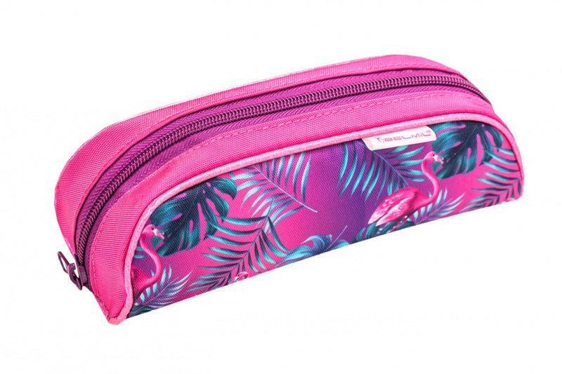 rugzakset Tropical Flamingo 17 L polyester roze 4-delig