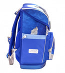 rugzakset Wolf 2 junior 19 liter polyester blauw  4-delig