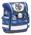 rugzakset Wolf Moon 19 liter polyester blauw 4-delig