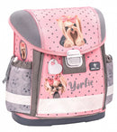 rugzakset Yorki junior 19 liter polyester roze 4-delig