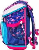 schoolspullenset flamingo 19 liter polyester roze