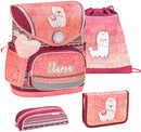 schoolspullenset Funky Llama 19 liter roze 4-delig