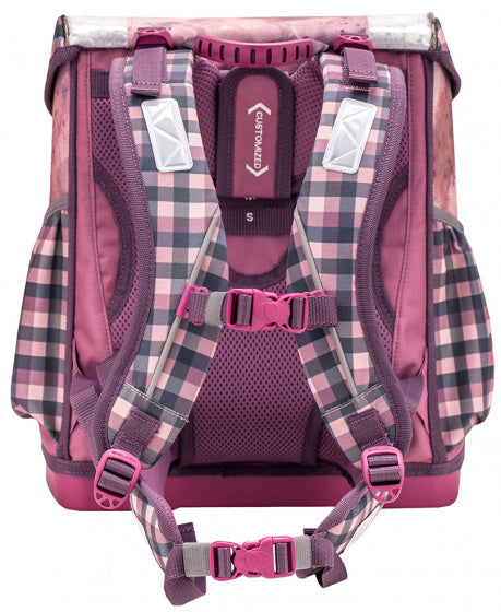 rugzakset Horse Champion 19 liter polyester roze 4-delig