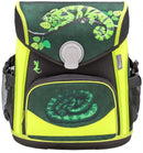 schoolspullenset reptiel 19 liter polyester groen/geel