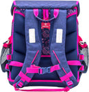 schoolspullenset rijpaard 19 liter polyester blauw