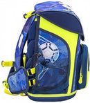 schoolspullen Soccer 19 liter polyester blauw 4-delig