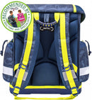 schoolspullenset t-rex 19 liter polyester donkerblauw