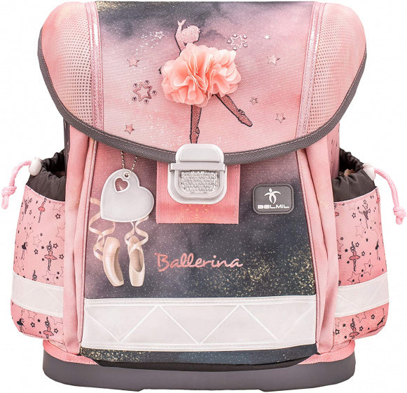 schooltas Ballerina meisjes 32 x 19 x 36 cm roze