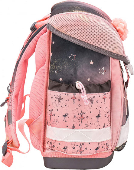 schooltas Ballerina meisjes 32 x 19 x 36 cm roze