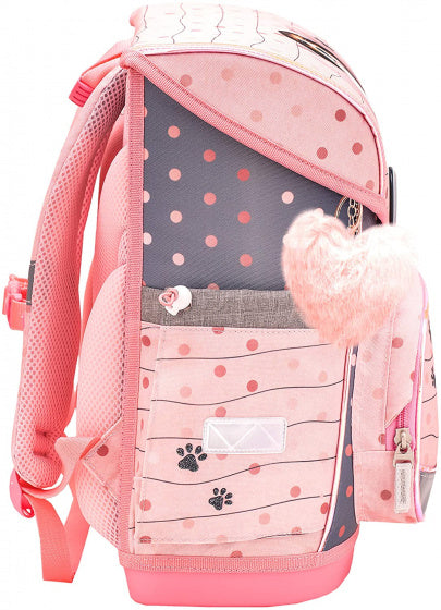 schooltas Beagle meisjes 30,5 x 19 x 37 cm roze