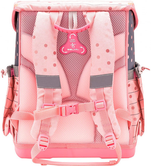 schooltas Beagle meisjes 30,5 x 19 x 37 cm roze