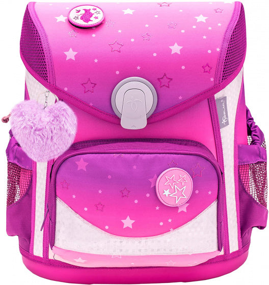 schooltas Ombre meisjes 31 x 23 x 36 cm roze