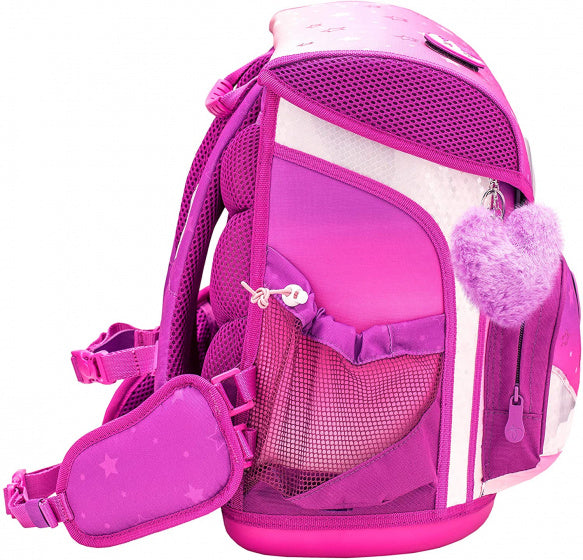 schooltas Ombre meisjes 31 x 23 x 36 cm roze