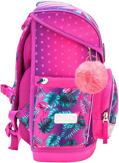 schooltas Tropical Flamingo 30,5 x 19 x 37 cm roze