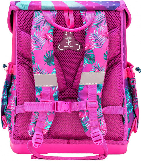 schooltas Tropical Flamingo 30,5 x 19 x 37 cm roze