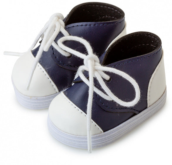 babypop-accesoire schoenen Baby Susú blauw/wit