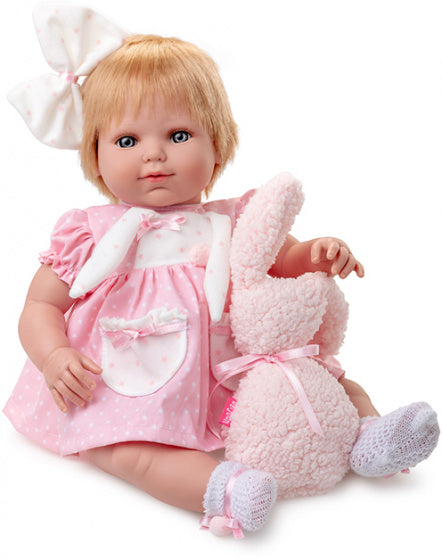 babypop Baby Sweet meisjes 50 cm vinyl/textiel roze