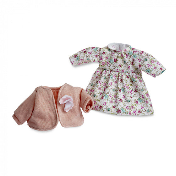 tienerpop Colette meisjes 45 cm donkerroze/crème