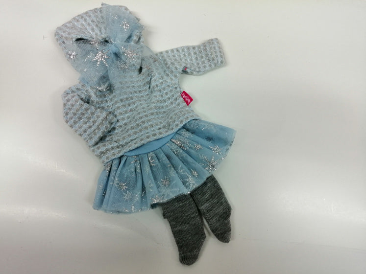 kleertjes babypop Laura junior wol blauw