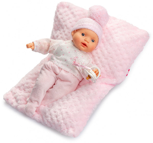 babypop Lloroncete 28 cm meisjes roze