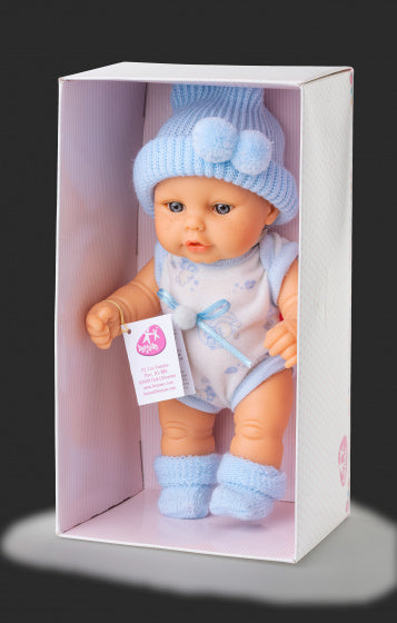 babypop kleertjes Mini Baby textiel blauw