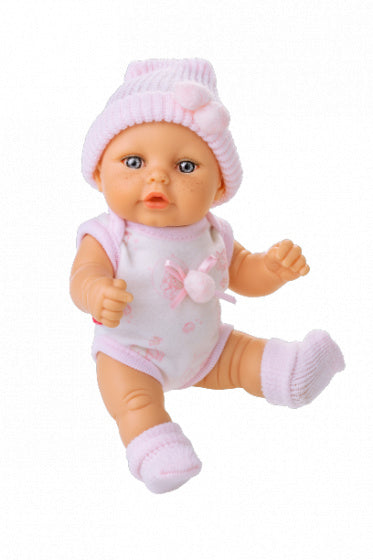 babypop kleertjes Mini Baby textiel roze