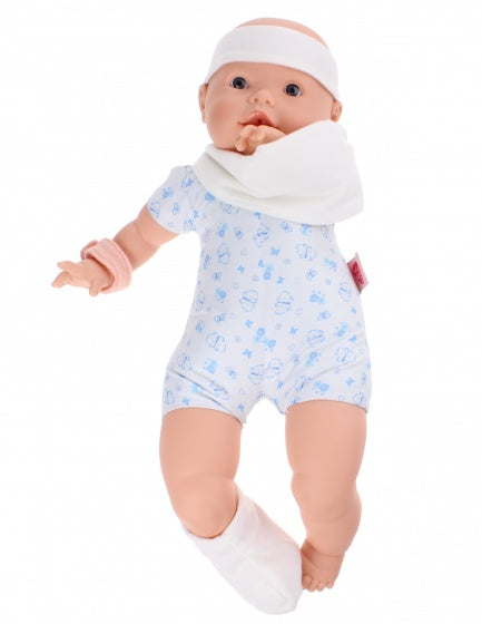 babypop Newborn soft body ziekenhuis jongen 45 cm