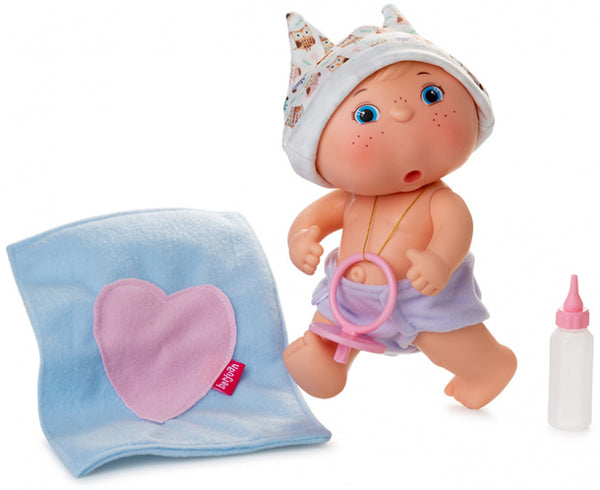 babypop Pastelita Popo Lokas meisjes 20 cm paars