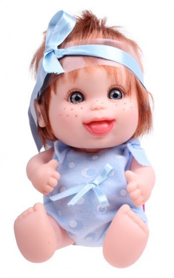 babypop Pecosetes meisjes 20 cm vinyl/textiel blauw