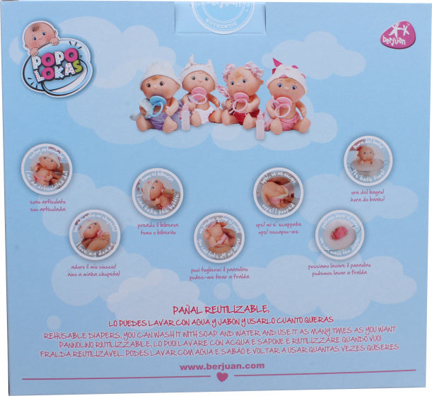 babypop Popo Lokas Pacaquita junior 20 cm 6-delig