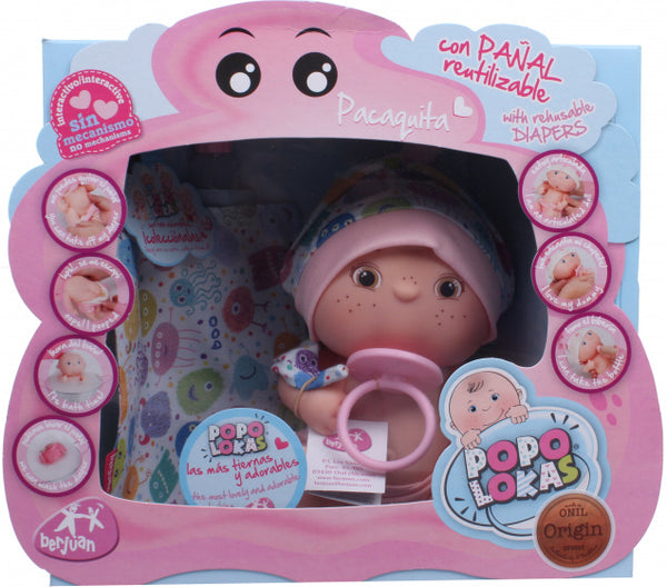 babypop Popo Lokas Pacaquita junior 20 cm 6-delig