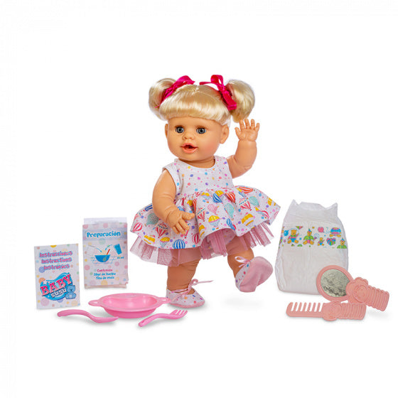 babypop Susú interactief junior 38 cm 13-delig